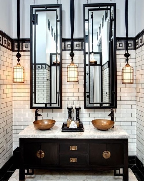 Backdate 1 S Bathroom Tile Ideas -  Ways To Get The Glitzy, Glamorous Look