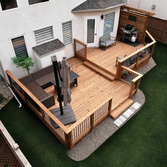 Backdate 2 Deck Gallery - Deck Designs & Installations In Winnipeg