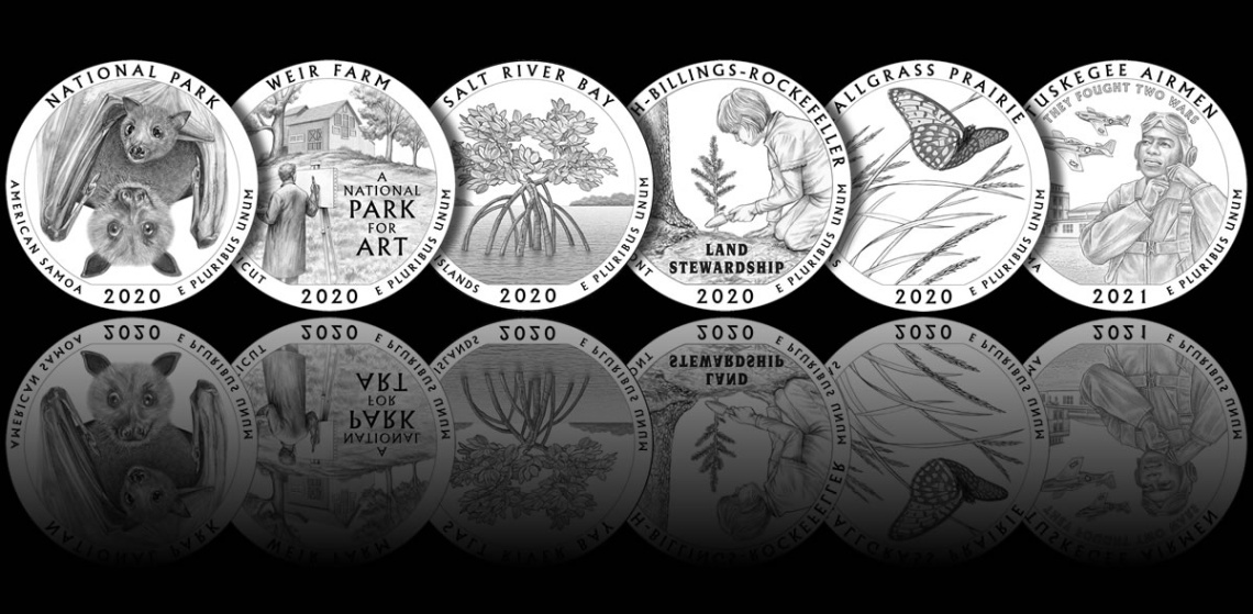 Backdate 4 - America The Beautiful Quarter Designs  CoinNews