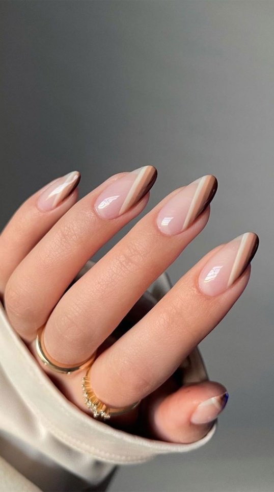 2022 nail designs Backdate 4  Modern French Style Nails To be Wearing in  : Shades of