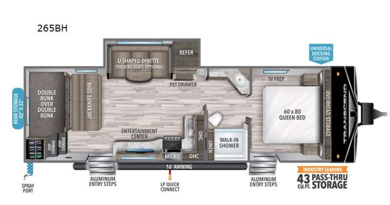 Backdate 4 New  Grand Design Transcend Xplor BH Travel Trailer At