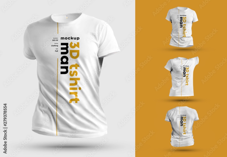 Niche Utama 1  D T Shirt Mockups Stock Vorlage  Adobe Stock