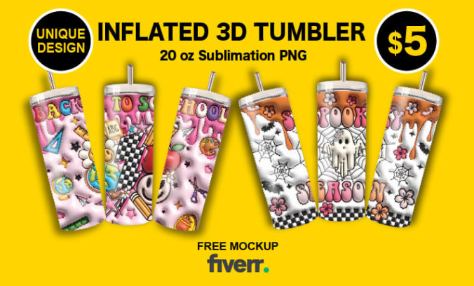 3d Tumbler Designs