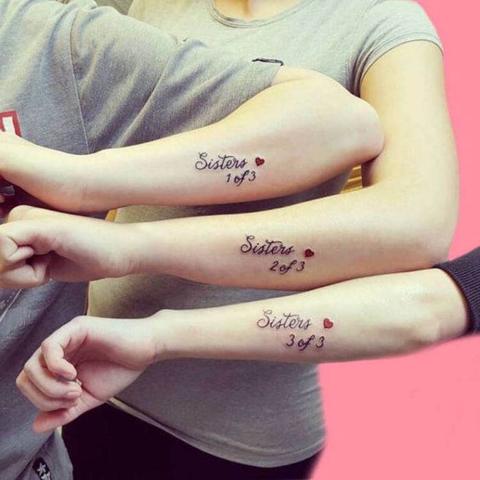 Niche Utama 1 + Meaningful Matching BFF Tattoos Designs To Try For Ladies And