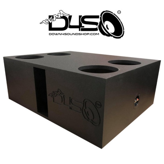 Niche Utama 1 Team DS PROFAB Quad  - " Ported Subwoofer Box - Downsound