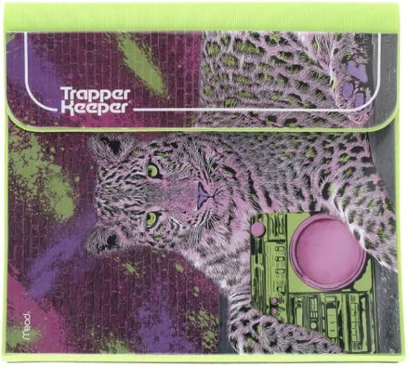 Niche Utama 1 Trapper Keeper Binder Retro Design  Inch Binder Includes