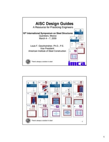 Niche Utama 2 AISC Design Guides By IMCA - Issuu