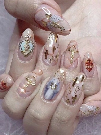 Angel Nail Designs