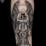 Angel Of Death Tattoo Designs