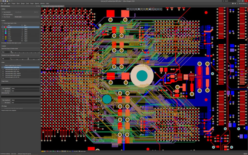 Niche Utama 2 Entwurfsschaltplan, Leiterplattenlayouts Mit Altium