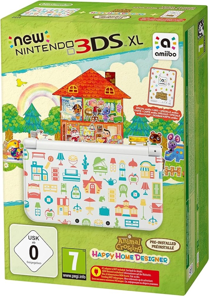 Niche Utama 2 New Nintendo DS XL - Konsole (Special Edition) + Animal Crossing: Happy  Home Designer (vorinstalliert)