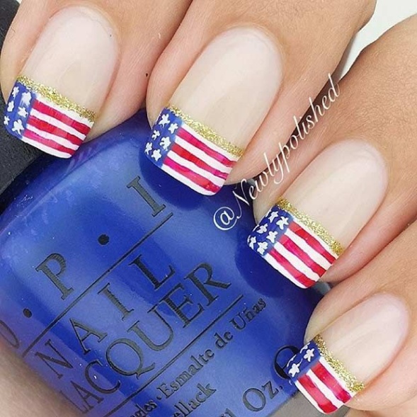 Niche Utama 2  Patriotic Nail Ideas For The Th Of July - StayGlam In 202