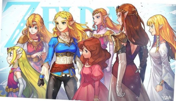 All Zelda Designs