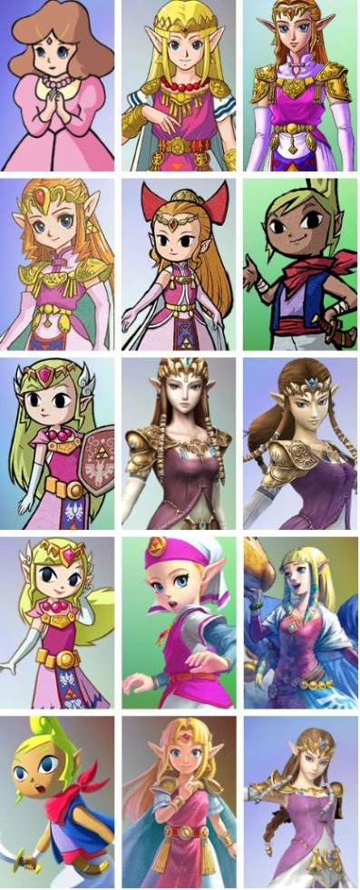 Niche Utama 2 Zelda Through The Years